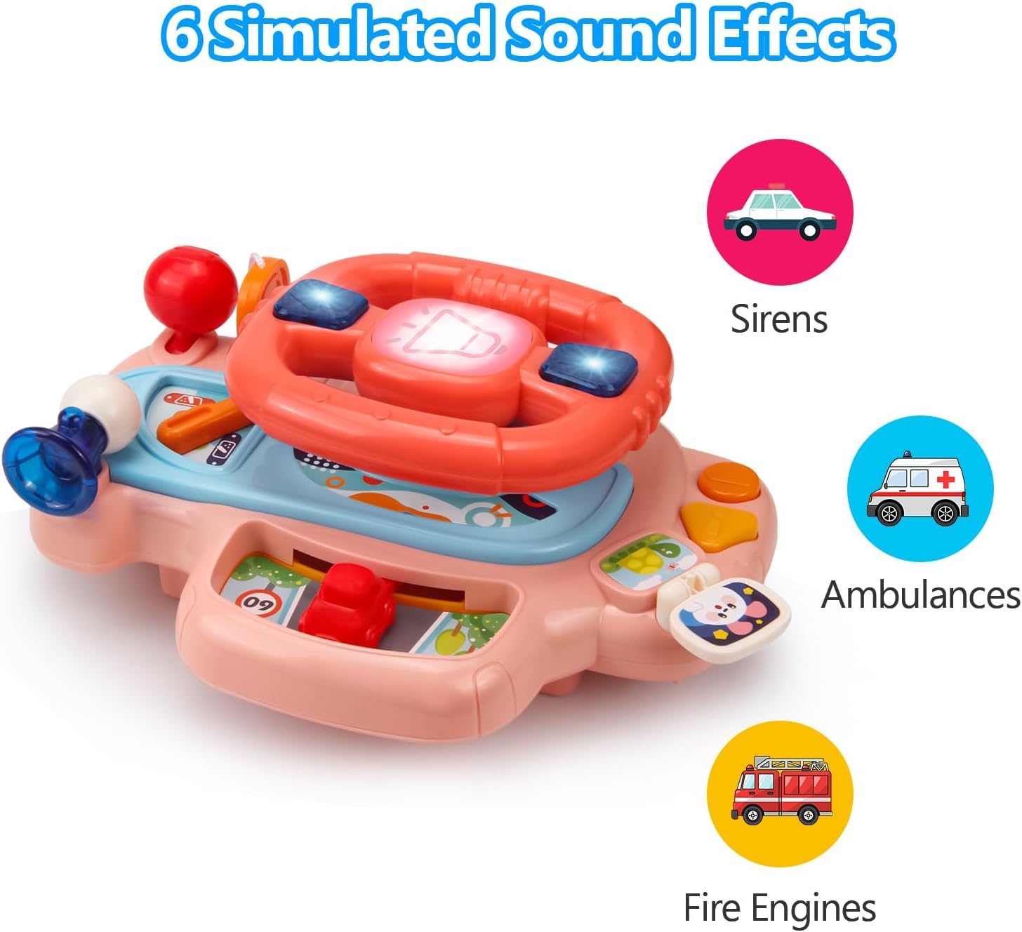 Huanger Navigation Bridge Steering Wheel Toy - 542