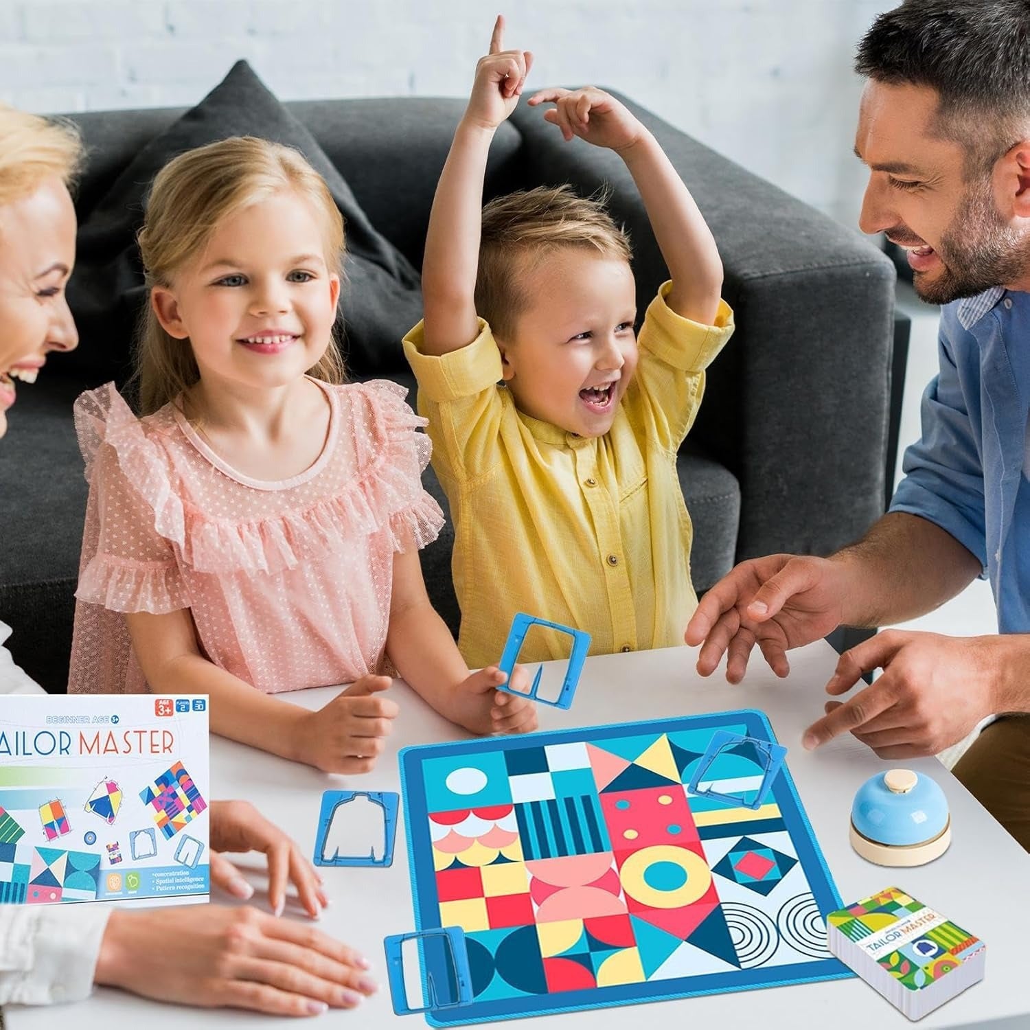 Tailor Master Interactive Pattern Challenge Game - Multiplayer - Default Title - Odeez | Educational Toys Pakistan