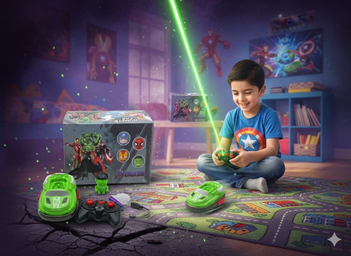 Avengers Bumper Remote Control Battle Car - 678