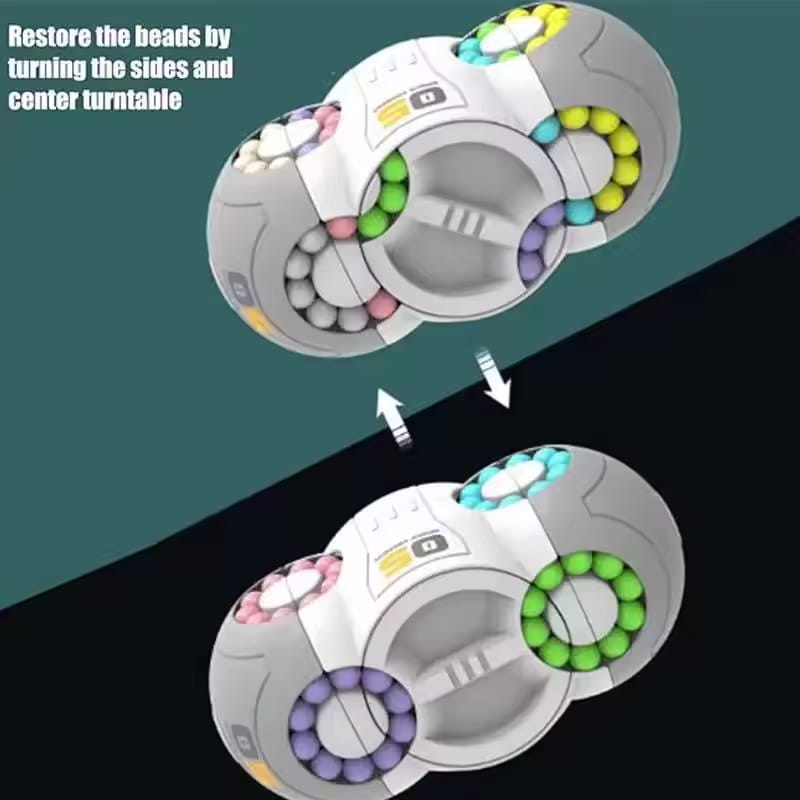 UFO Magic Bean 8 Sided Rotation Fidget Challenge Toy - 839 - Default Title - Odeez | Educational Toys Pakistan