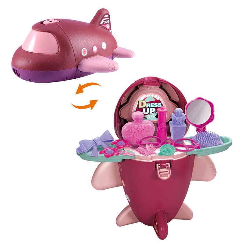 DIY Pretend Play Aircraft Series Playset - 666