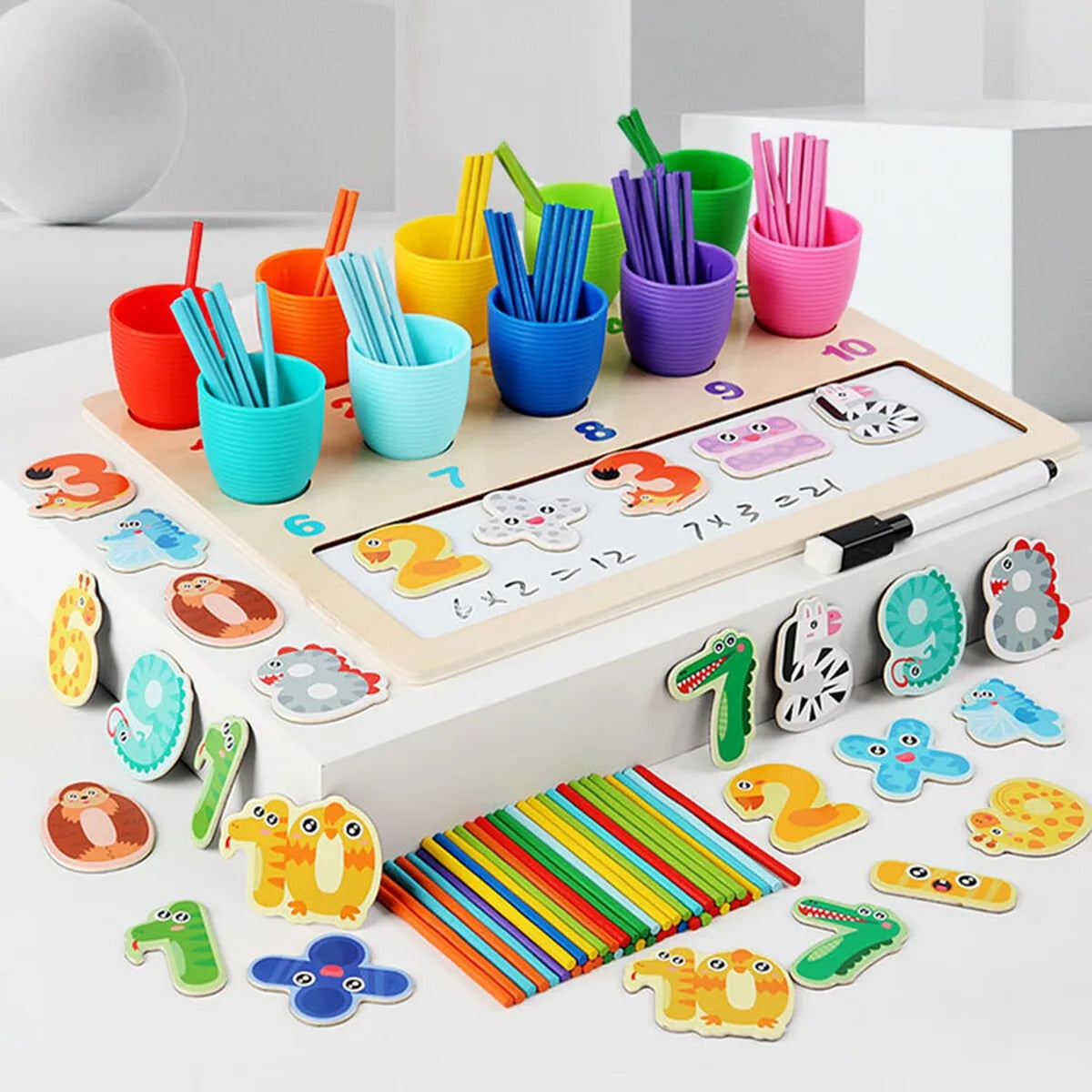 Mathematics Classification Early Education Learning Board - 65 - Default Title - Odeez | Educational Toys Pakistan