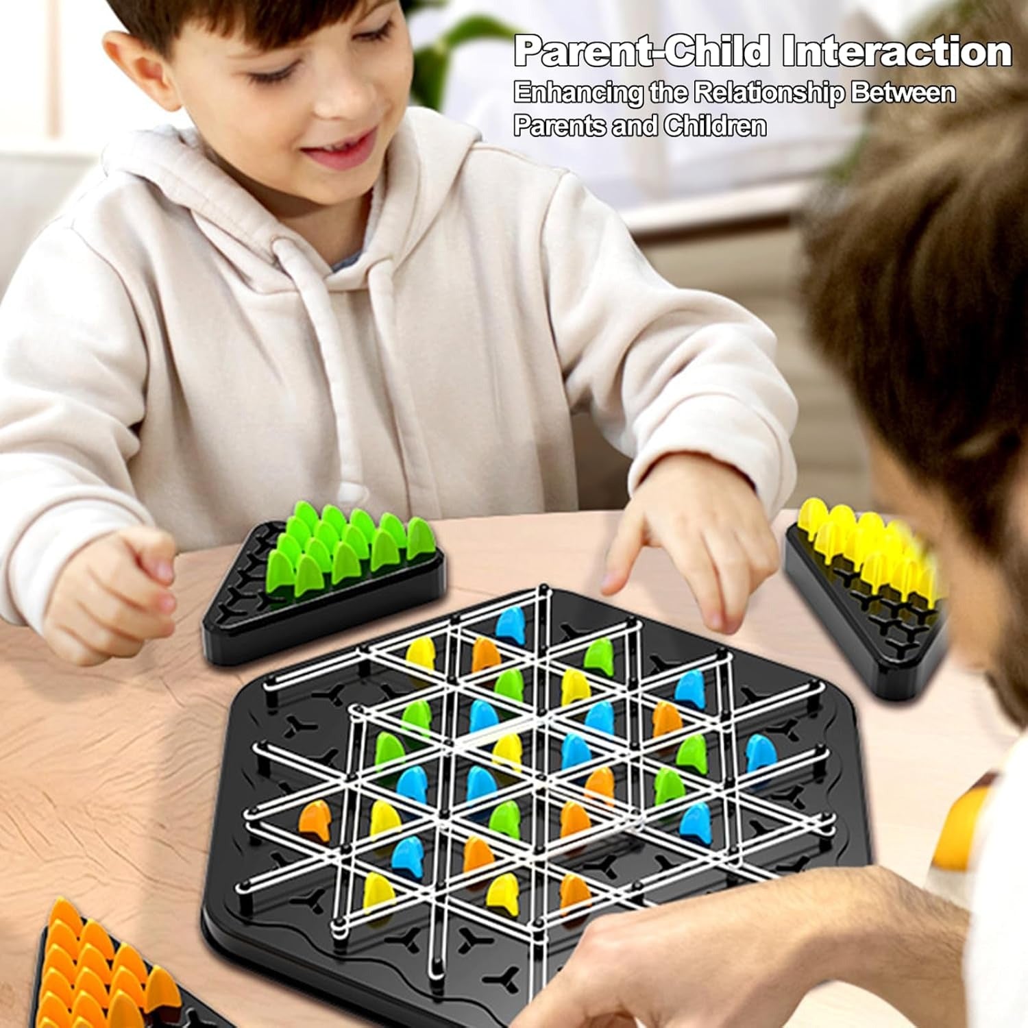 Multiplayer Chain Triangle Chess Strategy Puzzle Game - 857