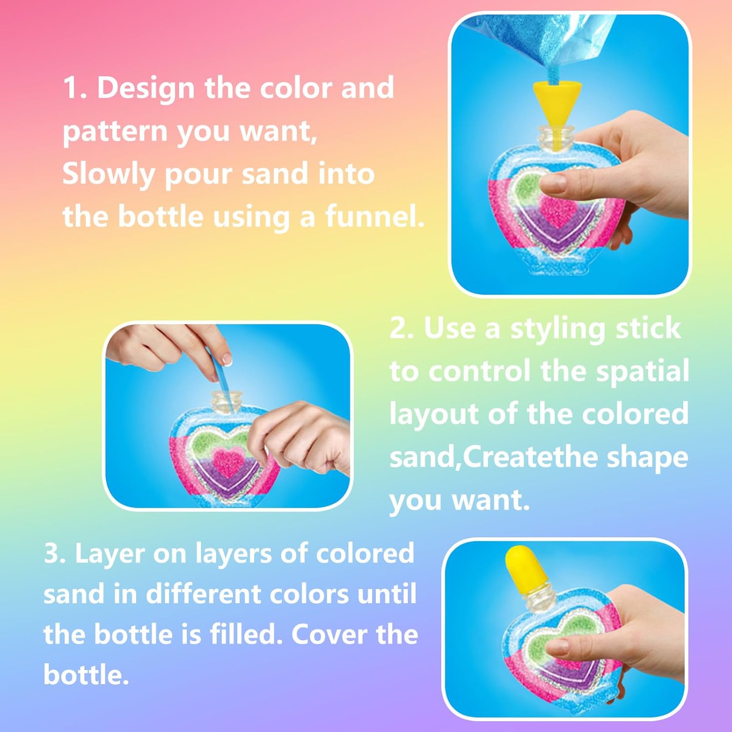 Color Day Create Your Own Sand Art - 936 - Default Title - Odeez | Educational Toys Pakistan