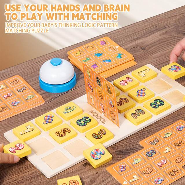 Interactive Dinosaur and Number Matching Bell Game - 2 Players - Default Title - Odeez | Educational Toys Pakistan