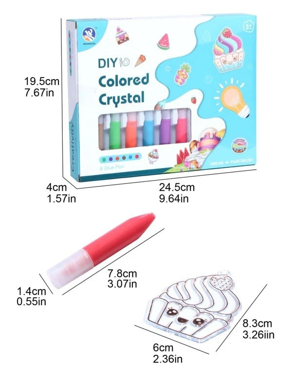 DIY Dessert Colorful Crystal Making Kit - 202 - Default Title - Odeez | Educational Toys Pakistan