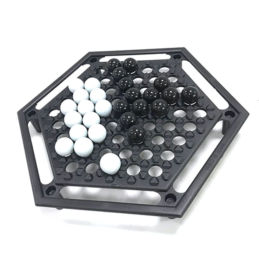 Abalone Marble Strategy Family Board Game - 039 - Default Title - Odeez | Educational Toys Pakistan