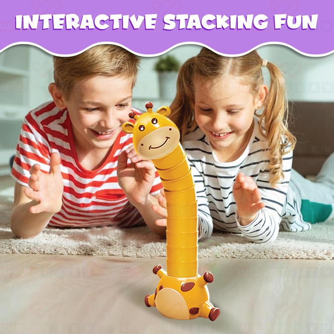 Giraffe Topple Stacking Fun Game - 813