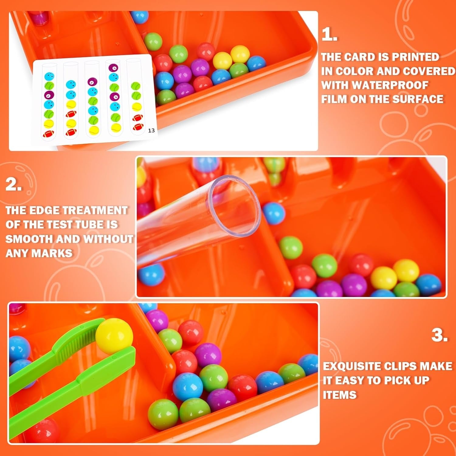Color Classification Matching Beads Holder Game - 235