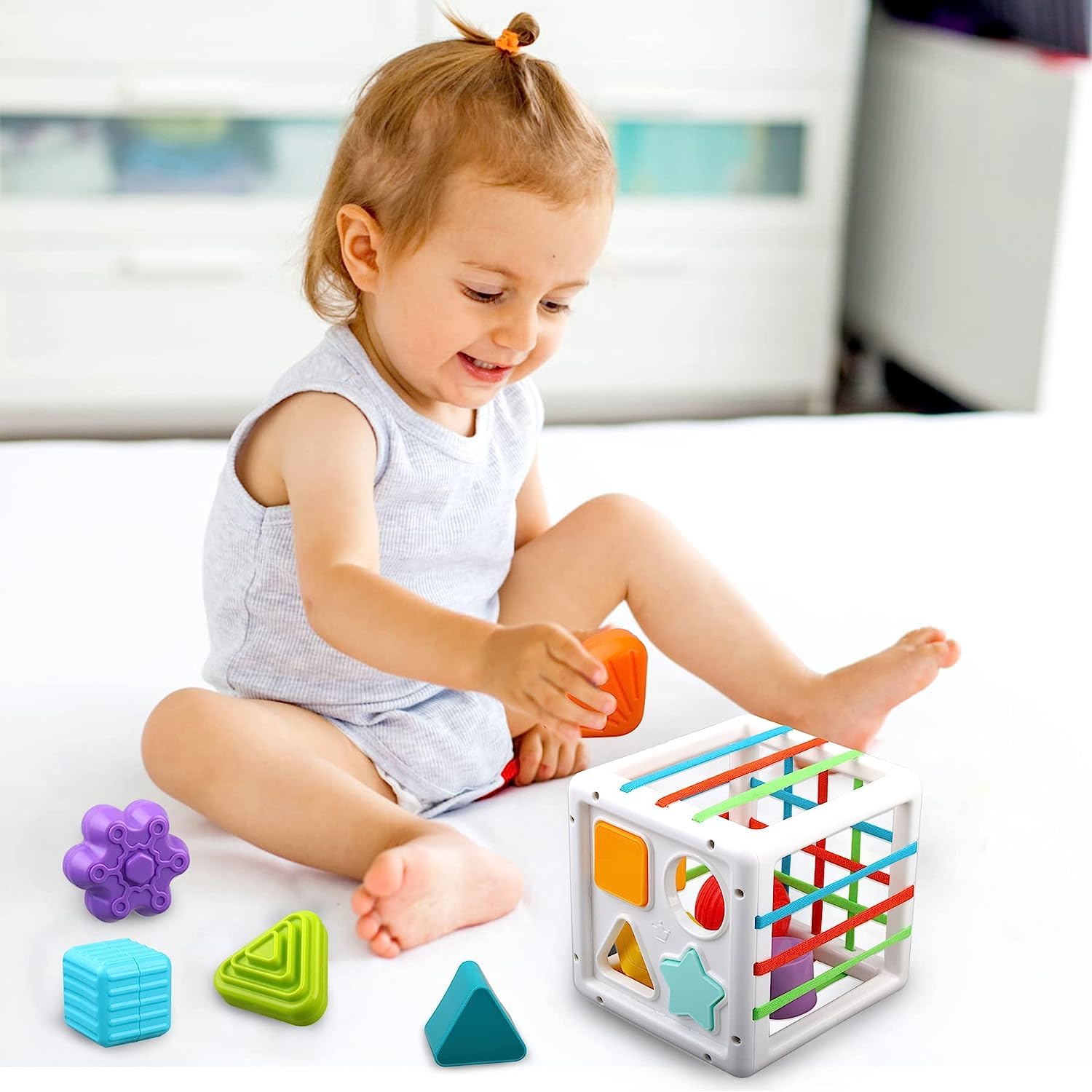 Huanger Shape Sorting Baby Toy - 211 - Default Title - Odeez | Educational Toys Pakistan