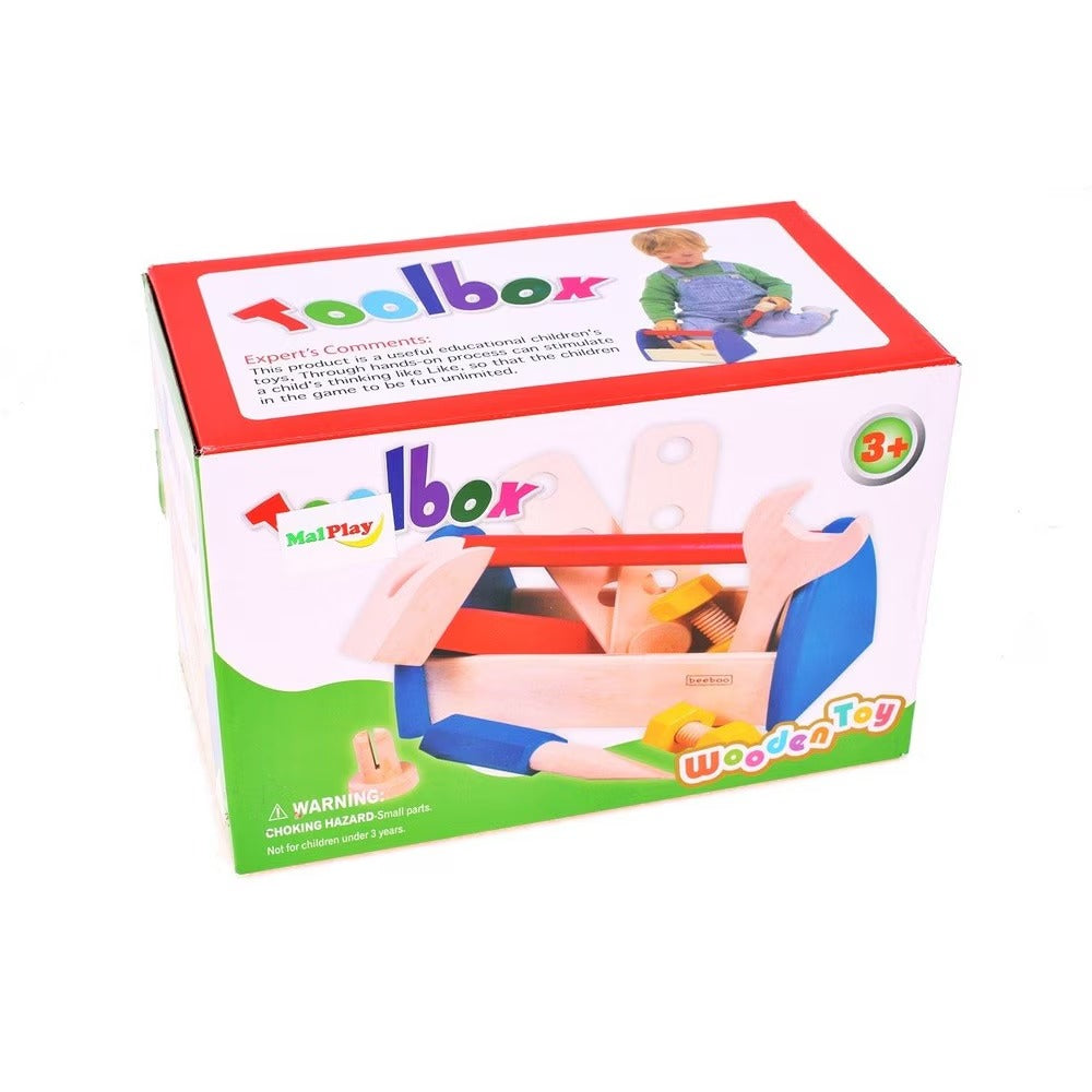 Wooden Toolbox Construction Kit - 498 - Default Title - Odeez | Educational Toys Pakistan