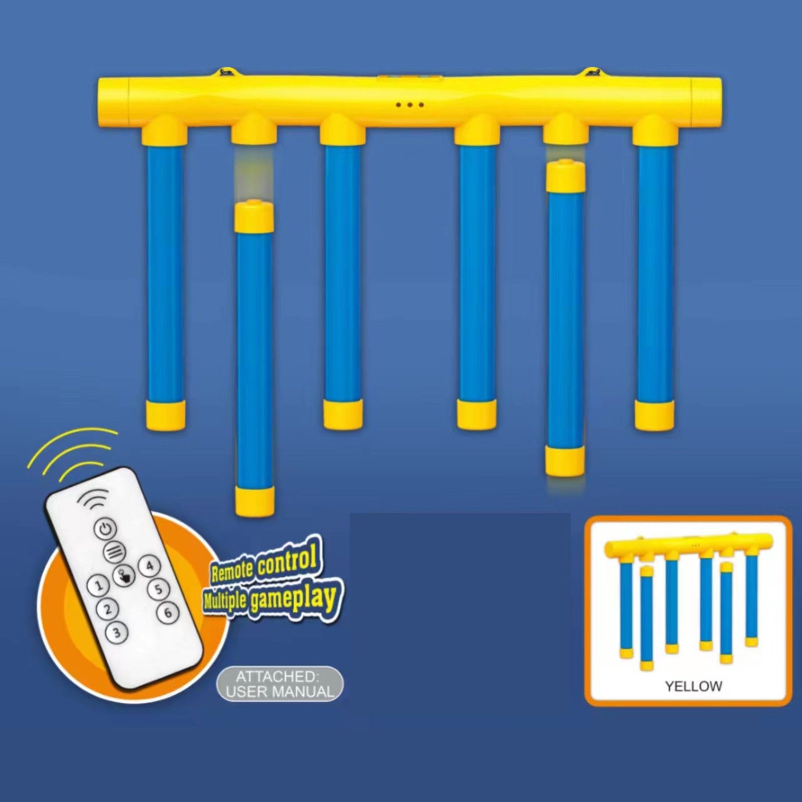 Remote Control Hand Speed Reflex Challenge Rechargeable Game - 103