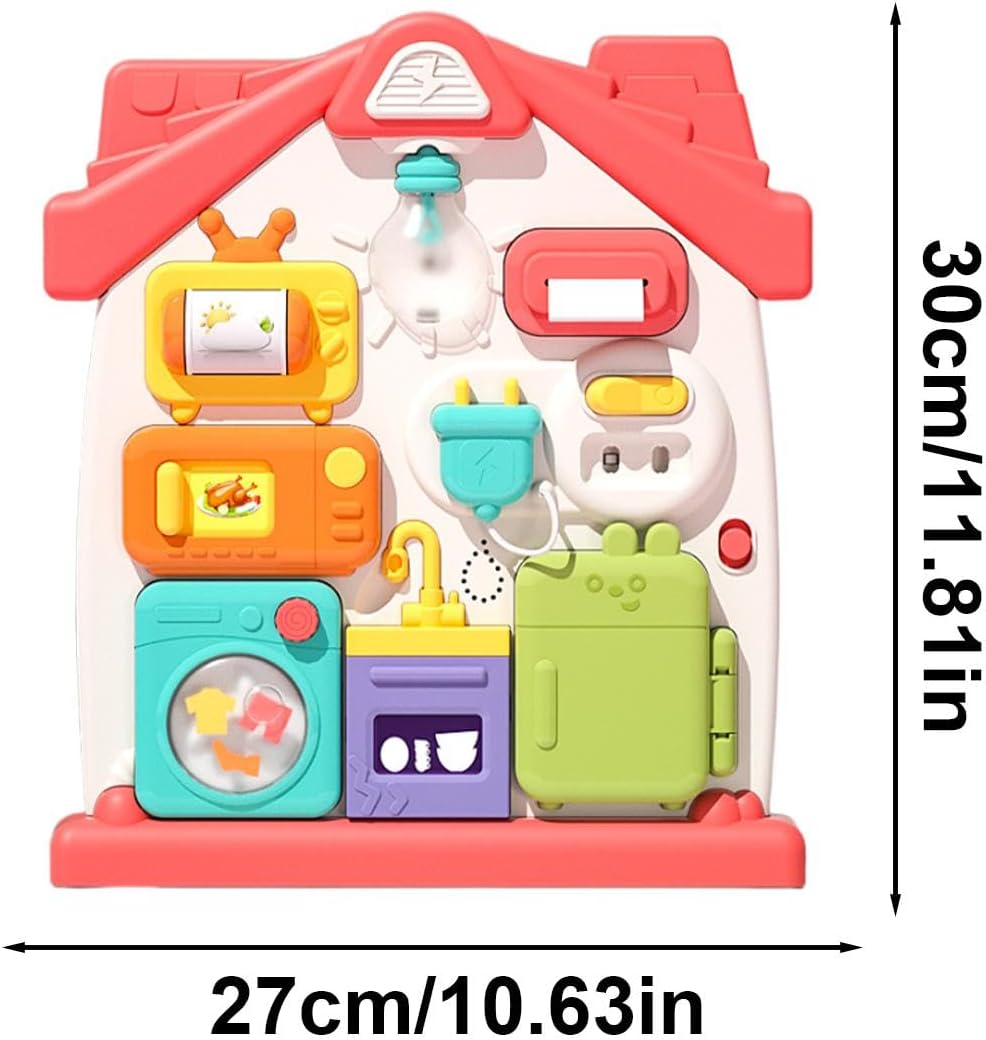 Multifunctional Early House Busy Learning Board - 516 - Default Title - Odeez | Educational Toys Pakistan