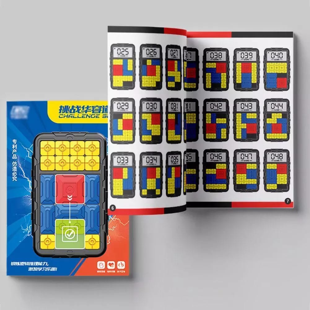 Magnetic Brain Teaser Slide Puzzle Game Double Player - 843 - Default Title - Odeez | Educational Toys Pakistan