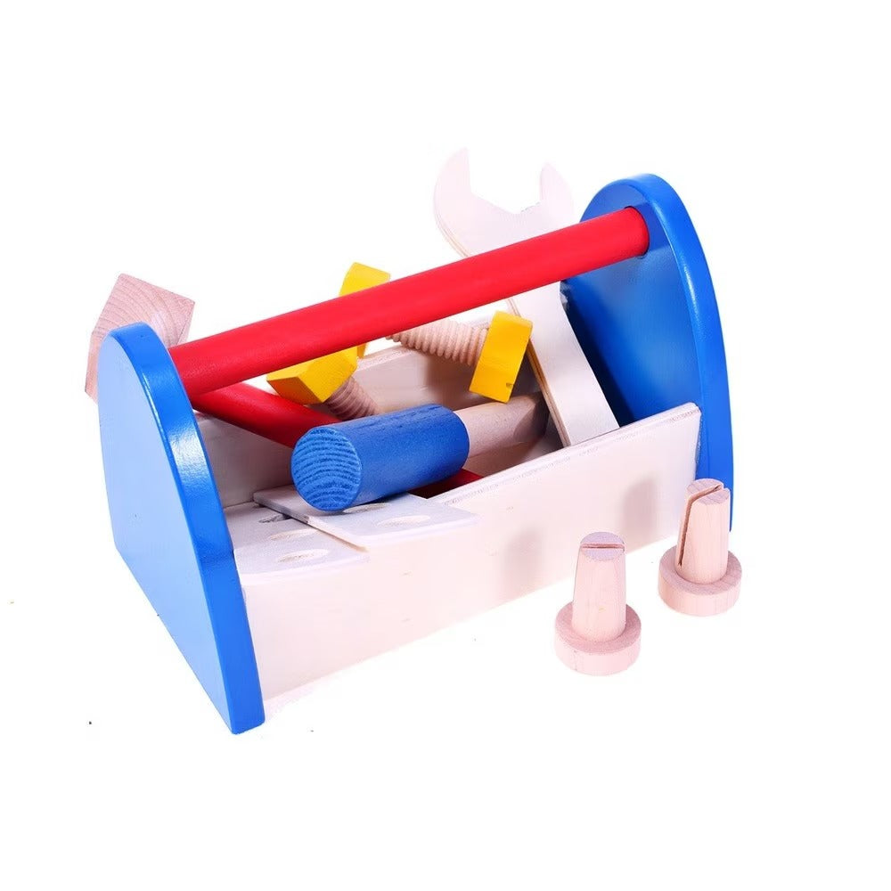 Wooden Toolbox Construction Kit - 498 - Default Title - Odeez | Educational Toys Pakistan