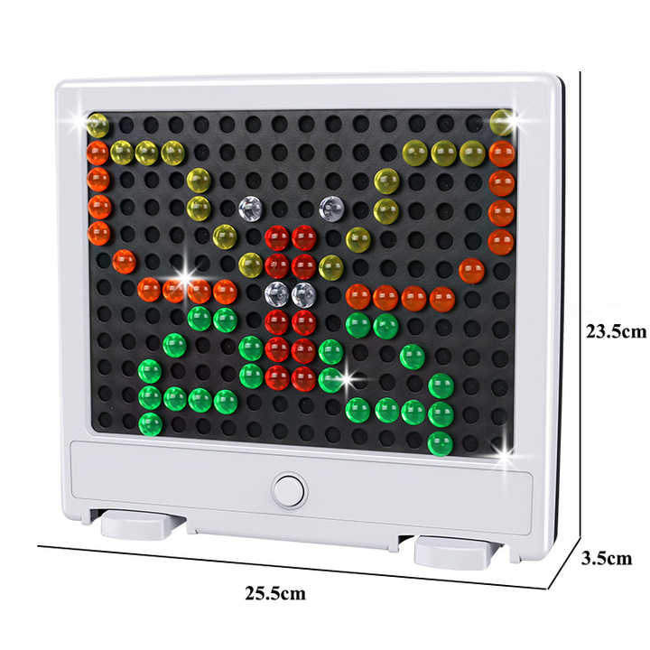 Glow the Light Peg Board Bead Kit - 111 - Default Title - Odeez | Educational Toys Pakistan