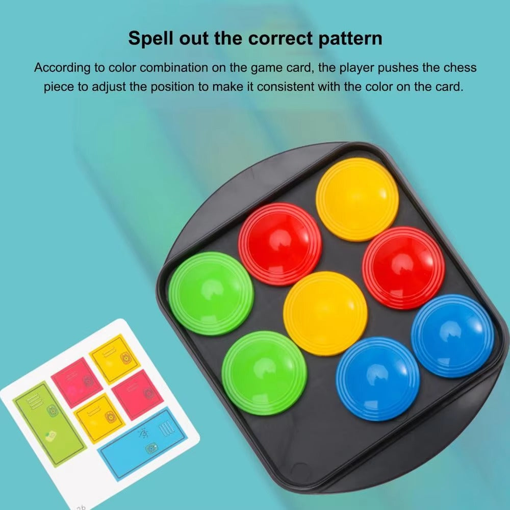 Crazy Push and Push Table Building Blocks Game - 24A - Default Title - Odeez | Educational Toys Pakistan