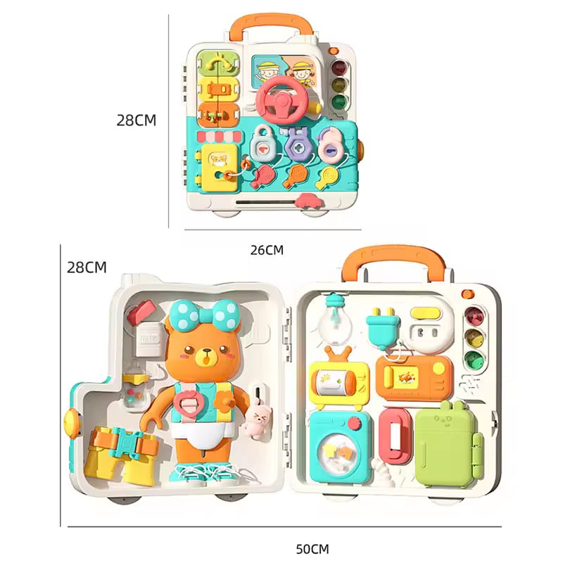 Mega Multi-activity Sensory Busy Light and Sound Busy Learning Kit - 514 - Default Title - Odeez | Educational Toys Pakistan