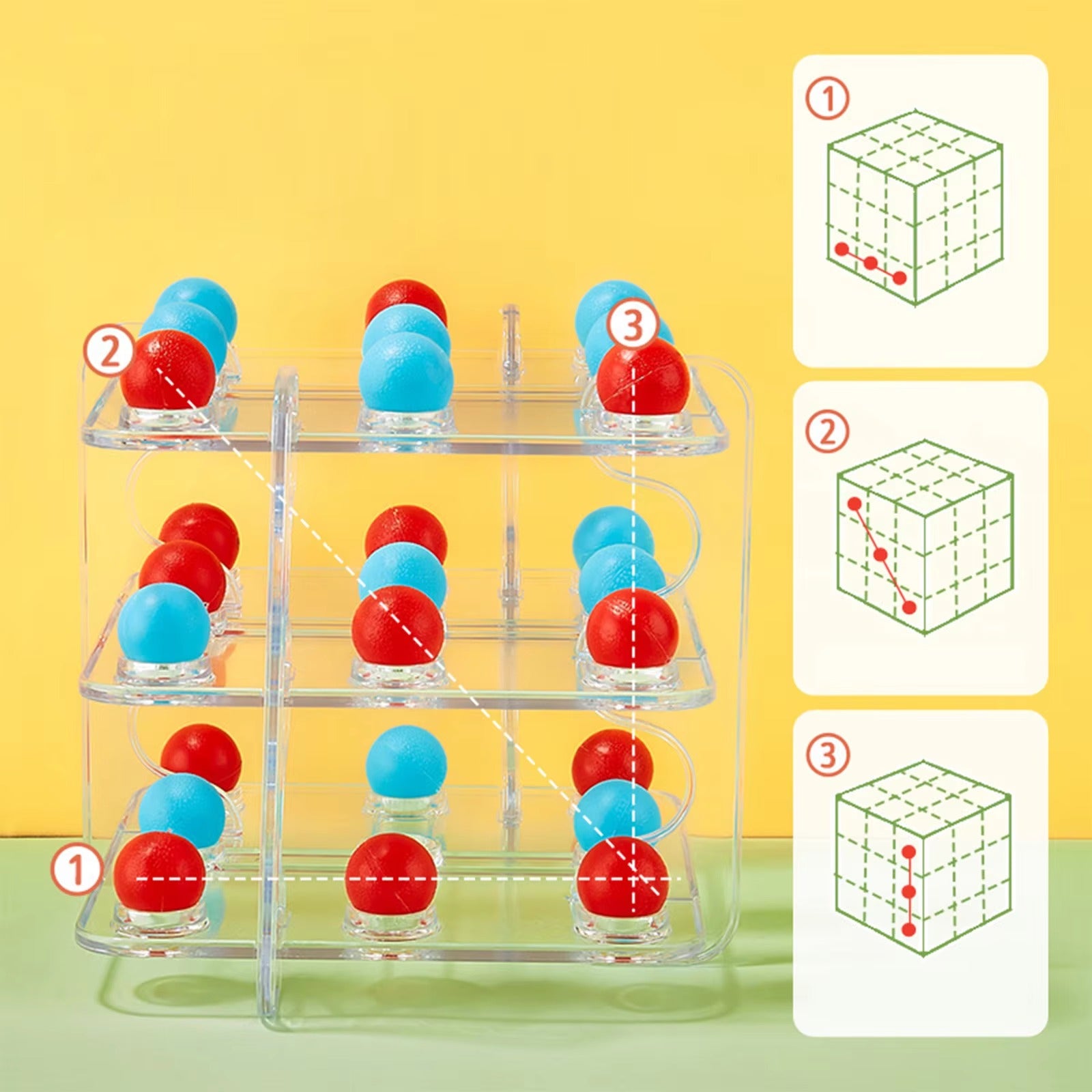 3D Tic-Tac-Toe Mind Twisting Game - 111 - Default Title - Odeez | Educational Toys Pakistan