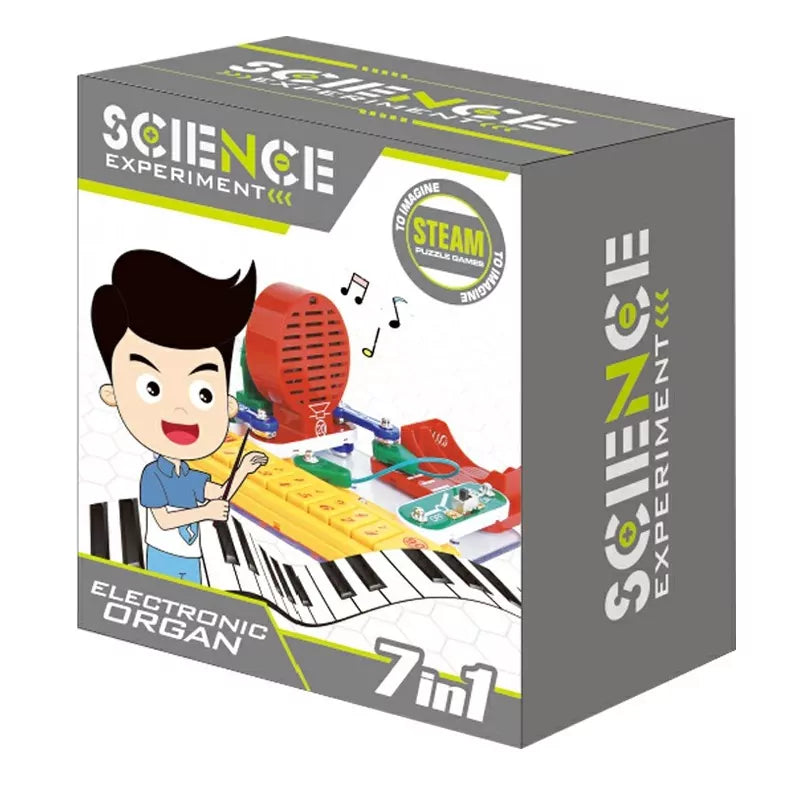 7 in 1 Electronic Organ - STEAM Science Experiment - Default Title - Odeez | Educational Toys Pakistan