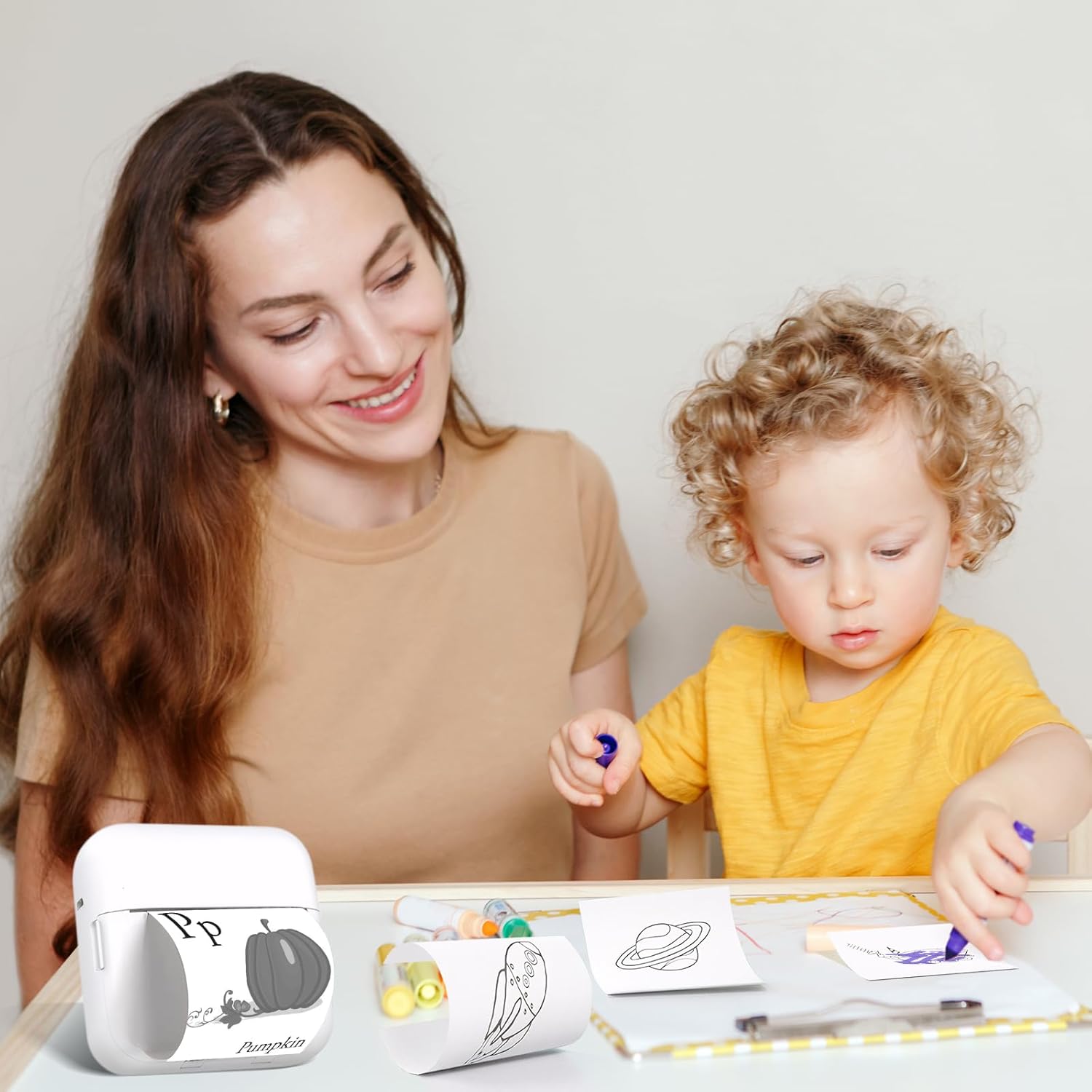 Mini Portable Pocket Thermal Bluetooth Printer with LED Light - X3 - Default Title - Odeez | Educational Toys Pakistan