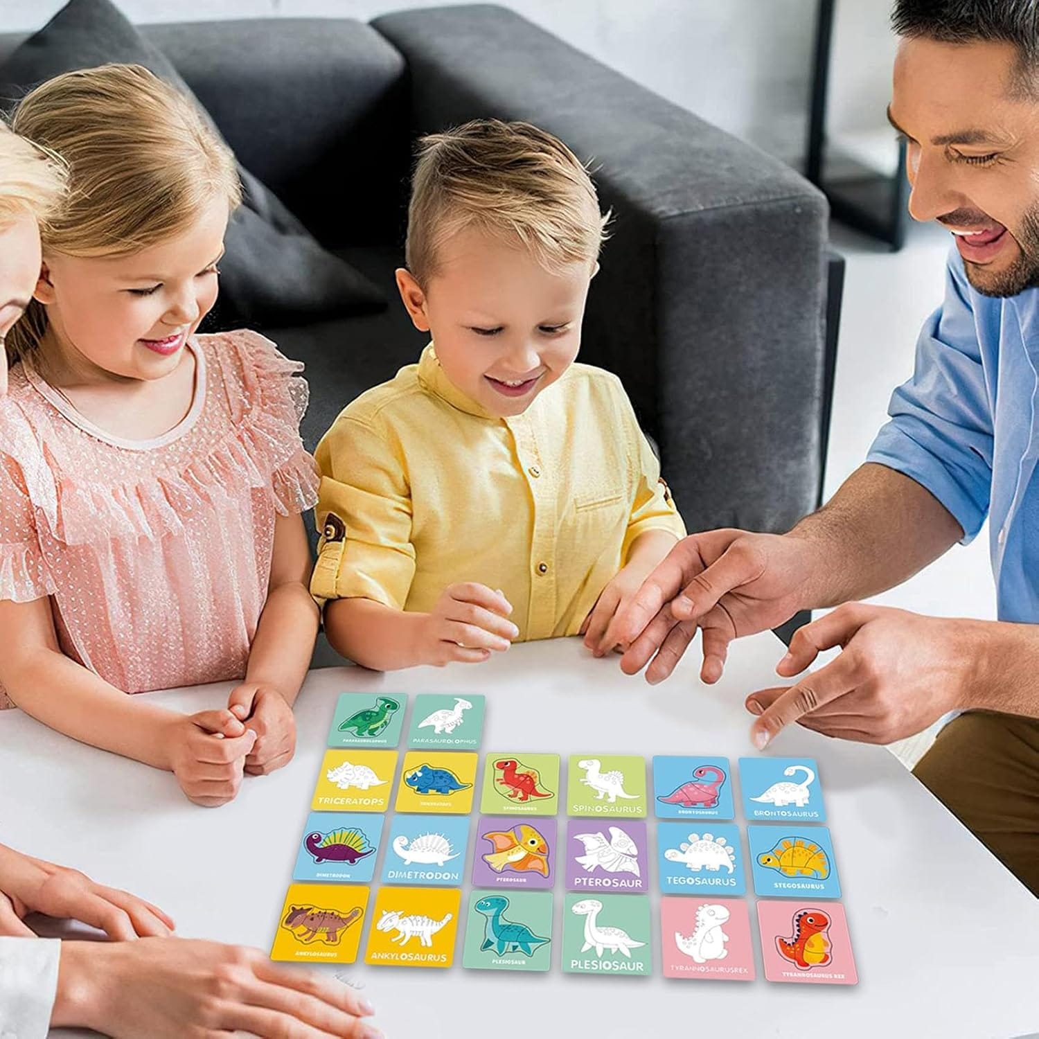 2in1 Jigsaw Puzzle Write and Wipe Cards - 569 - Dinosaur-Animal-Vegetable-Traffic - Odeez | Educational Toys Pakistan