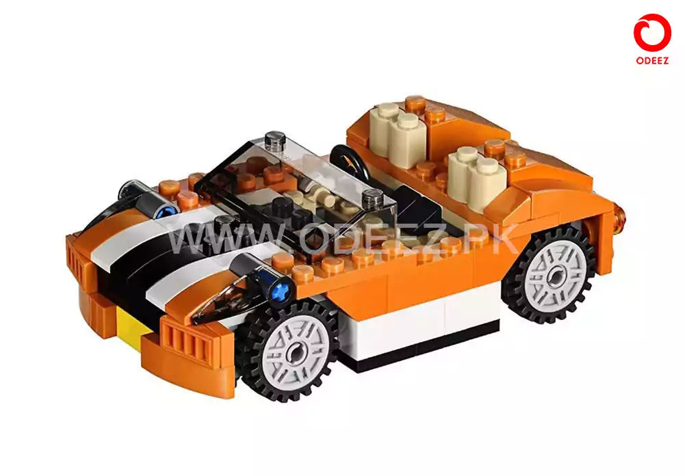 Architect Sunset Speeder Model 3 - 119 Pieces - Default Title - Odeez | Educational Toys Pakistan