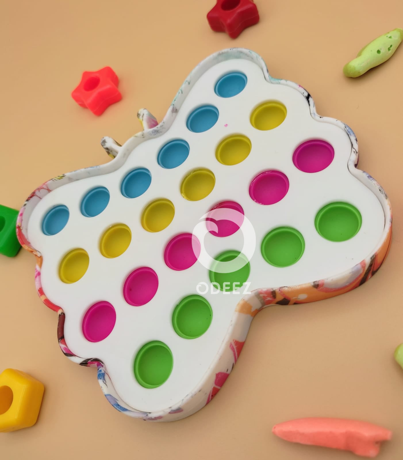 Butterfly Solid Frame Pop it Toy - Default Title - Odeez | Educational Toys Pakistan
