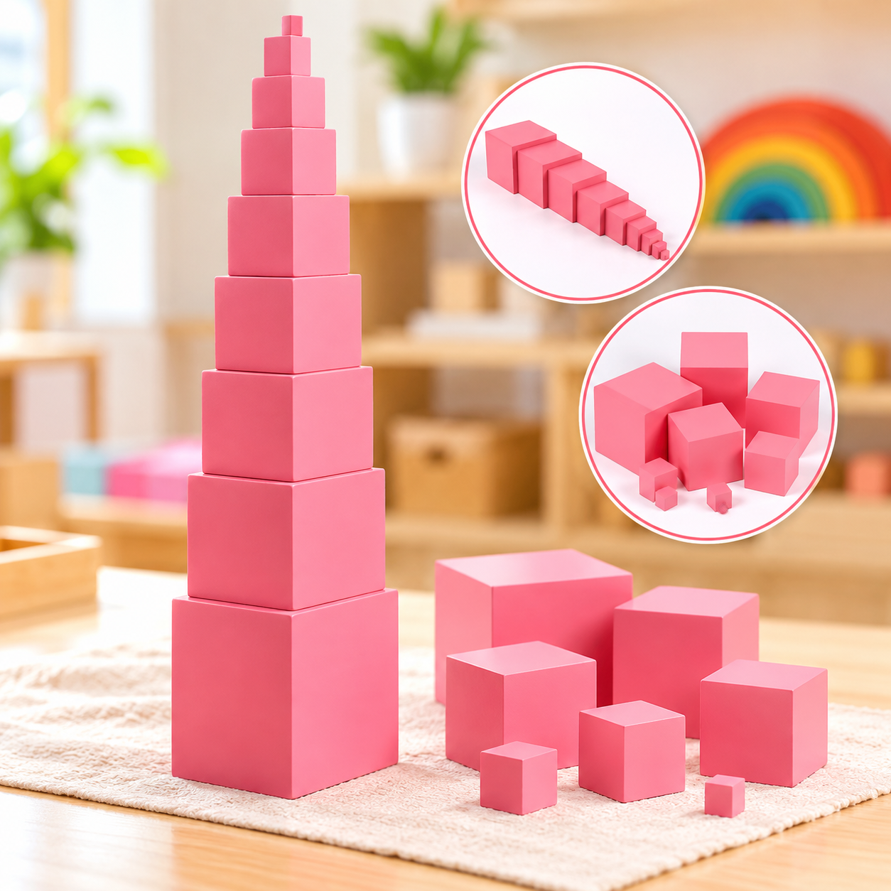 Montessori Pink Tower
