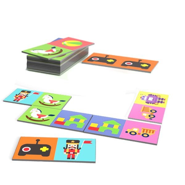 Domino Animal Puzzle 28 Pieces - 671 - Default Title - Odeez | Educational Toys Pakistan