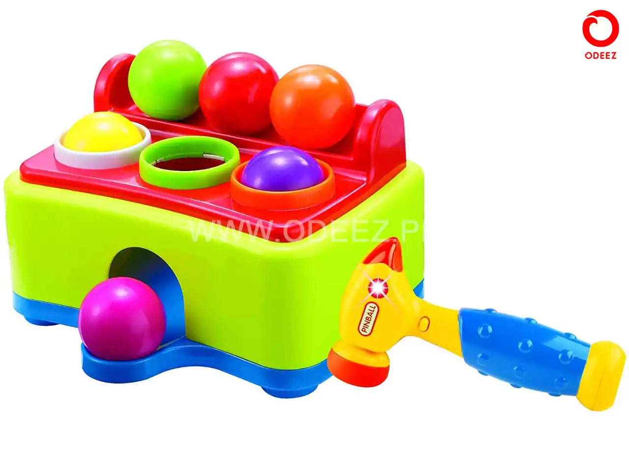 Hammer Table Ball Pounding - Default Title - Odeez | Educational Toys Pakistan