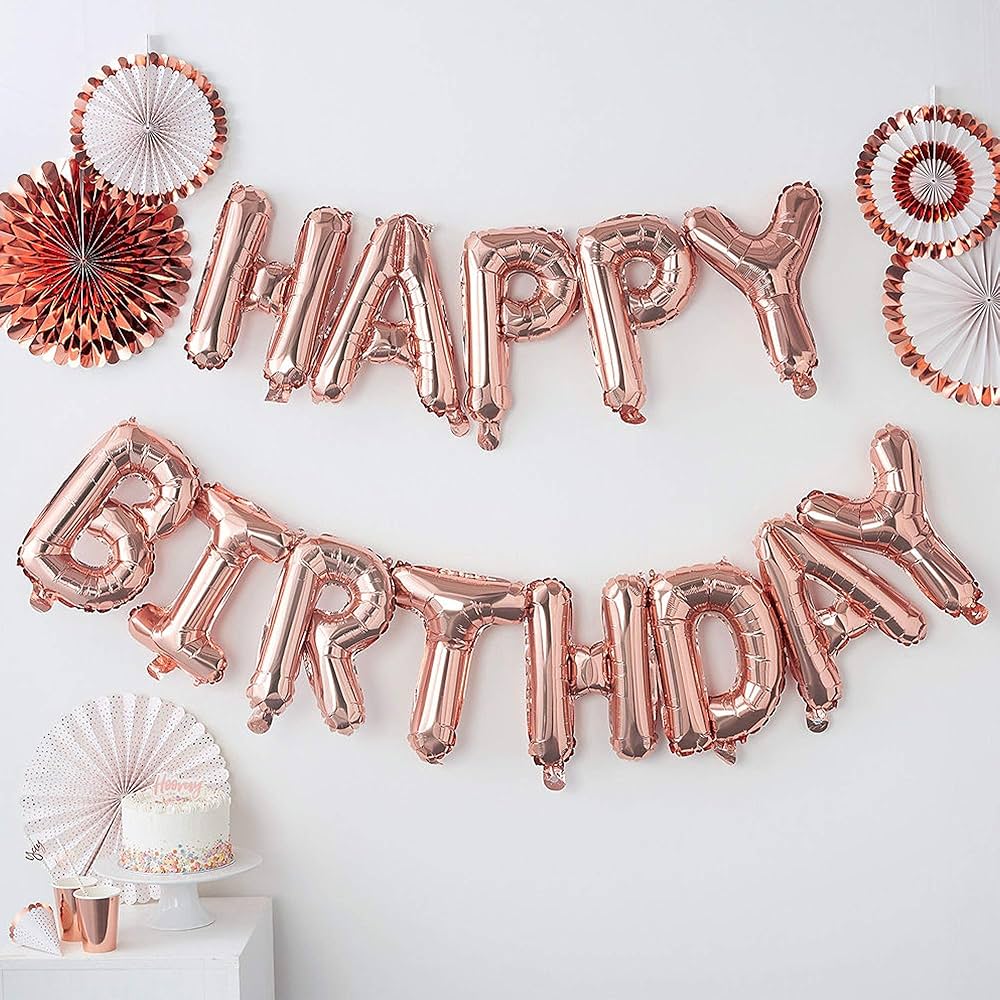 Happy Birthday Foil Colorful Balloons - Default Title - Odeez | Educational Toys Pakistan