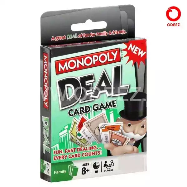 Monopoly Deal Card Game - Default Title - Odeez | Educational Toys Pakistan
