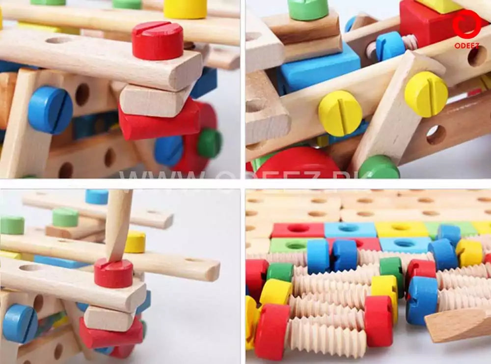 Multi-Functional Nut Combination - Default Title - Odeez | Educational Toys Pakistan