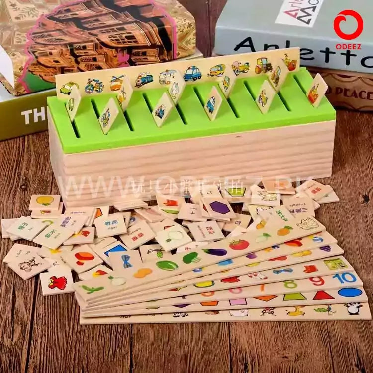 Multifunction Sorting Box - Green - Default Title - Odeez | Educational Toys Pakistan