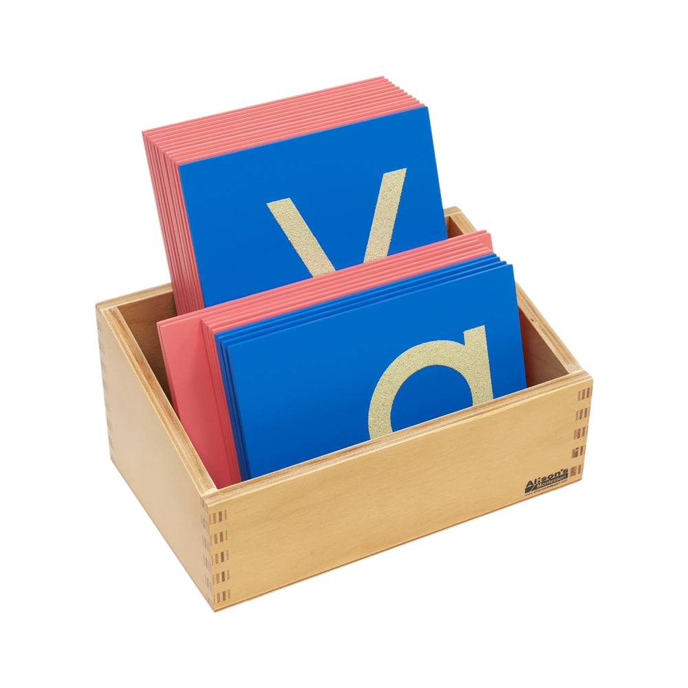 Montessori Sand Paper Alphabet – Lowercase