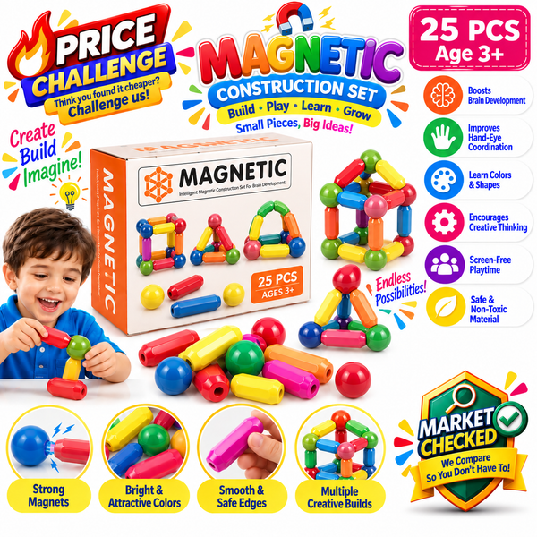 DIY Fun Pop Magnetic Sticks Building Puzzle - 420