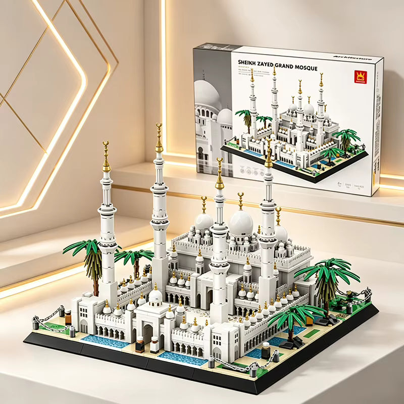 Sheikh Zayed Grand Mosque Building Blocks – 1463 Pieces