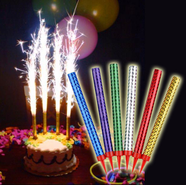 Sparkling Birthday Candles - Pack of 2 - Default Title - Odeez | Educational Toys Pakistan