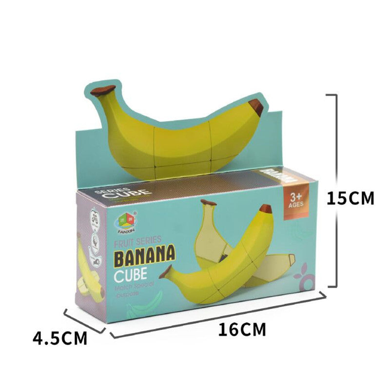 Banana Shape Rubik's Cube - Default Title - Odeez | Educational Toys Pakistan