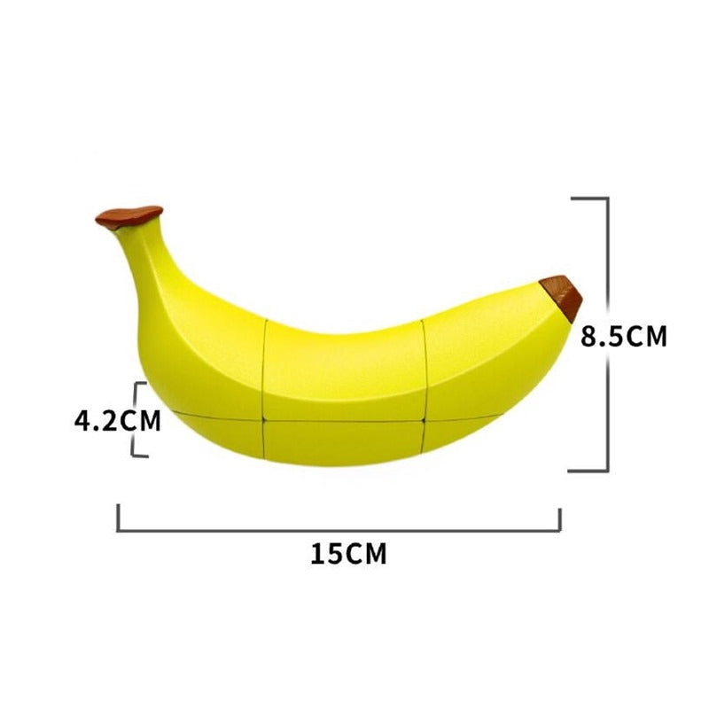 Banana Shape Rubik's Cube - Default Title - Odeez | Educational Toys Pakistan