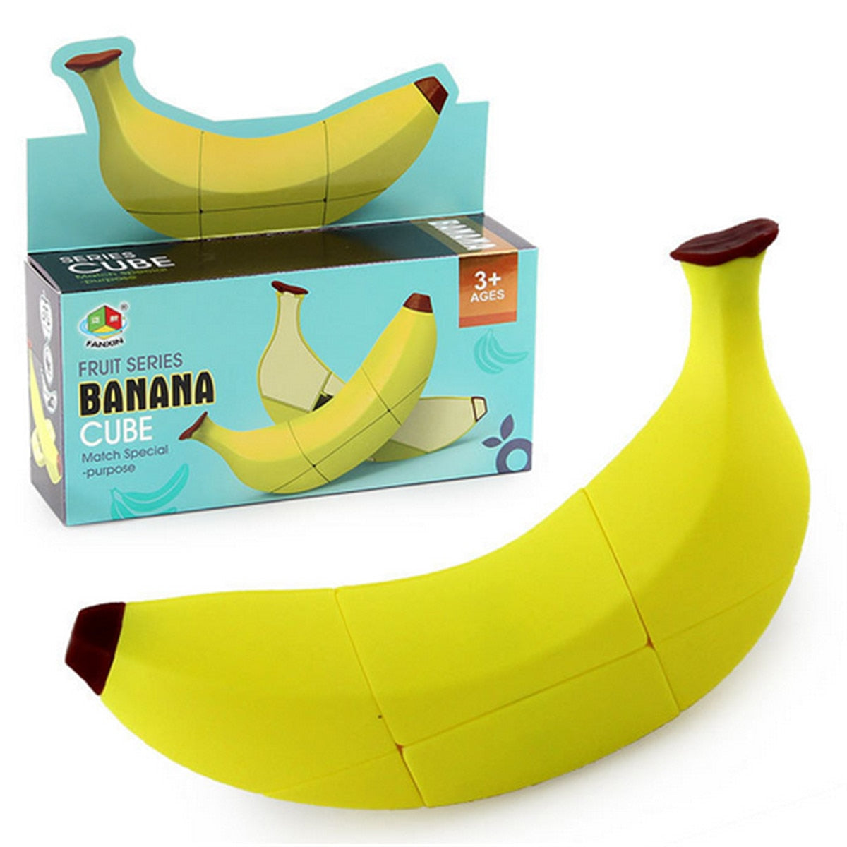 Banana Shape Rubik's Cube - Default Title - Odeez | Educational Toys Pakistan