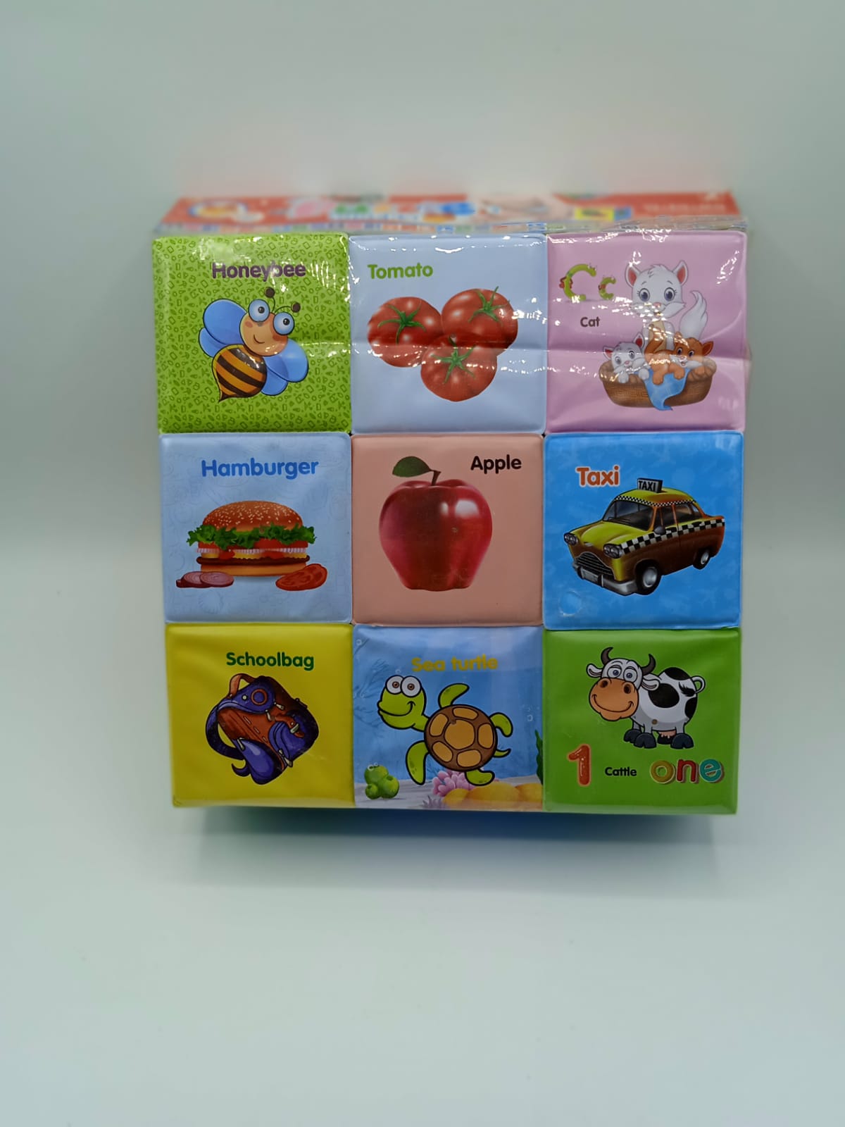 Soft Learning Cube Block Set - Default Title - Odeez | Educational Toys Pakistan