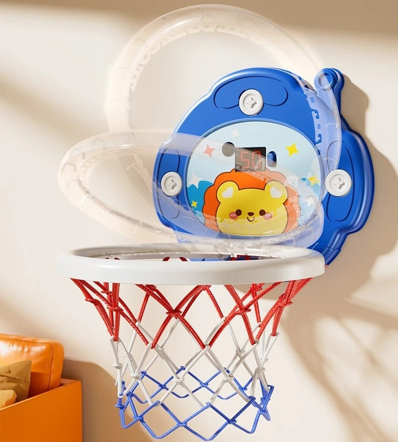 Mini Indoor Basketball Hoop Scoring Pretend Play Kit - 25B
