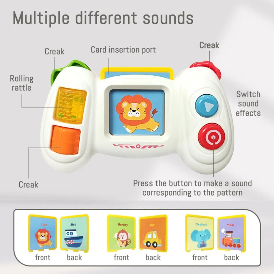 Baby Activity Game Console Card Learning Play Set - 554