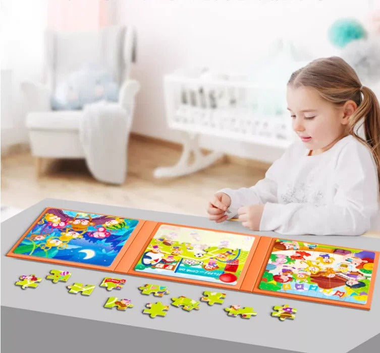 3 in 1 Magnetic Levelled Puzzle - 009