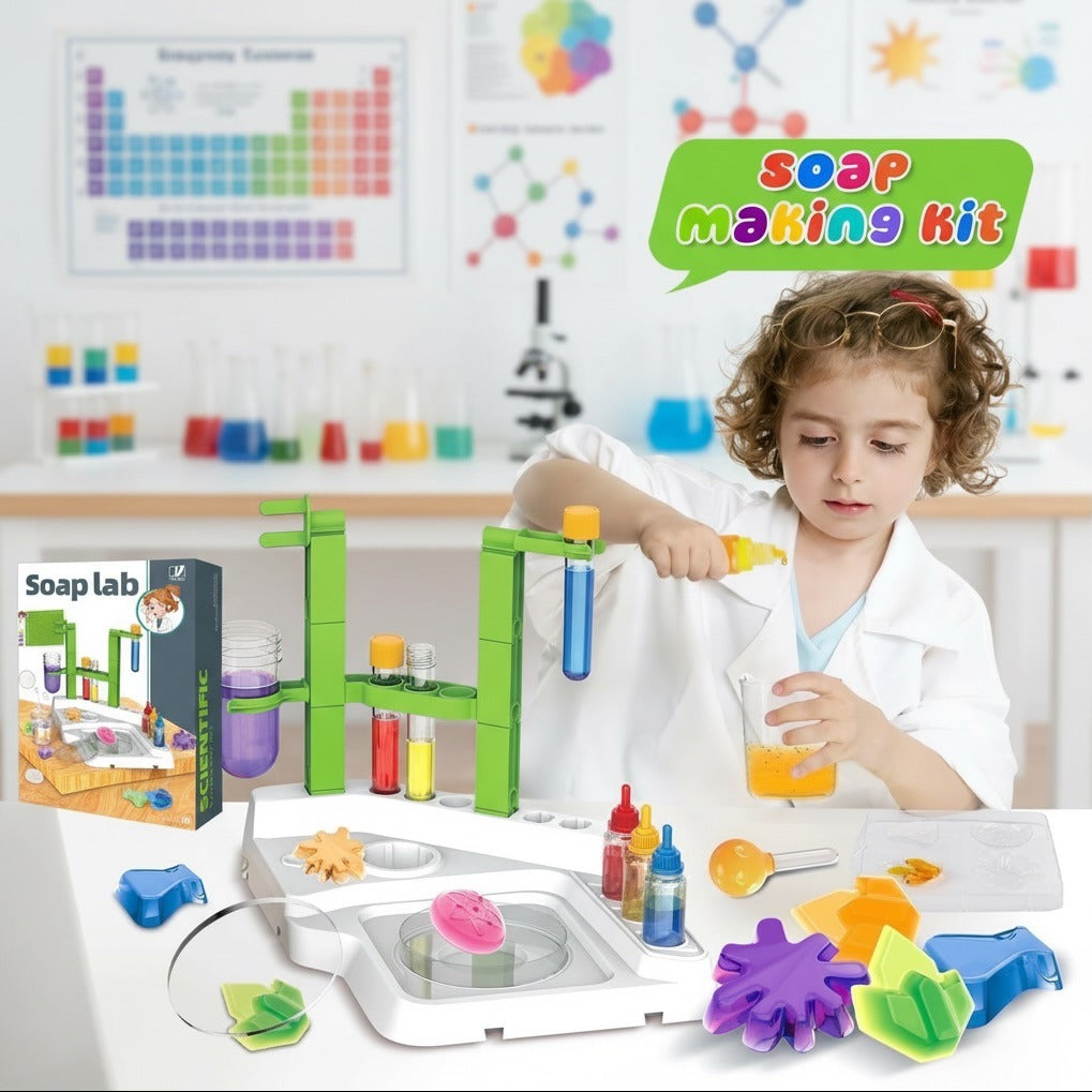 Soap Lab Science Kit 10 Fun Scientific Experiments for Kids - 27S