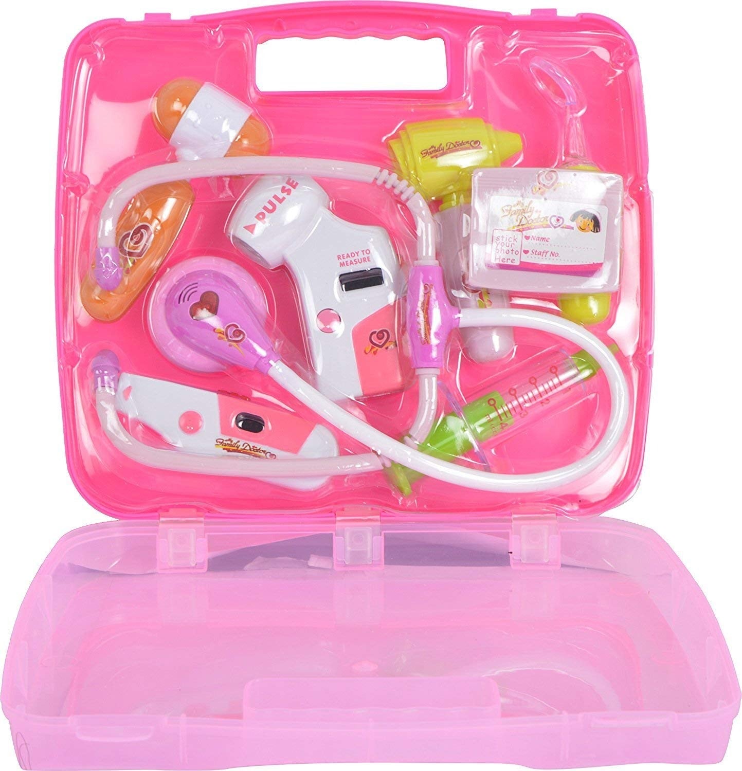 Pretend Play Realistic Tools Medical Doctor Briefcase Set - 900