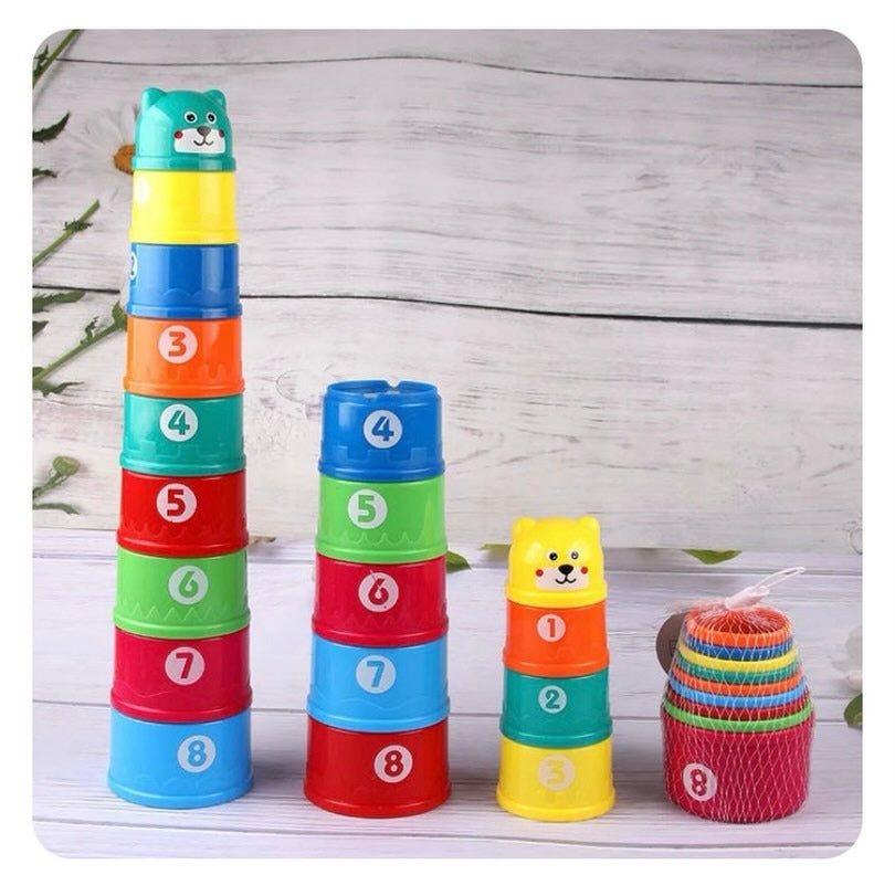 Stacking Cups Set for Toddlers 8 piece - 211