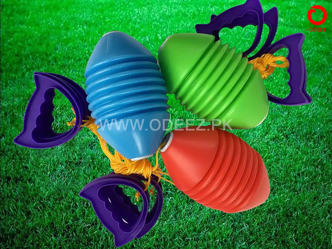 Zip Ball Fitness Play Game - Yellow - Default Title - Odeez | Educational Toys Pakistan